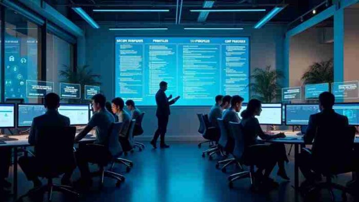UK Launches Software Security Code of Practice to Bolster Digital Supply Chains, Concept art for illustrative purpose, tags: software-sicherheitskodex - Monok